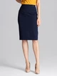 Спідниця жіноча Figl M658 XL Темно-синя (5902194364201) - зображення 1
