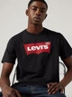 Футболка хлопковая мужская Levi's Graphic Setin Neck L черная - изображение 3