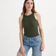 Женская майка Levi's (196876578942) ESSENTIAL RACER S зеленая - изображение 2
