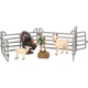 Фігурка Kids Team набір Ферма фермерка, індик, коза, козеня (Q9899-X20_1) - зображення 1