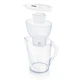 Фильтр-кувшин Brita Marella Memo MXPro 2.4л (1.4л води) з фільтр-картриджем 3шт, білий (1052791) - изображение 2