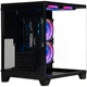 Корпус Qube reef argb, Black, MiniTower, без бп, для microATX / mini-ITX, 1xUSB 3.0 / 2xUSB 2.0, макс. cpu - 160 мм / vga - 320 мм, 4x120 мм, передняя и боковая стенки из закаленного стекла (reef_gbnu3) - изображение 3