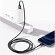 Дата кабель USB 2.0 AM to Lightning 1.0m 2.4A Superior Series Black Baseus (CALYS-A01) - изображение 9