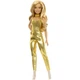 Кукла Barbie Модница в золотистом комбинезоне (HRH19) - изображение 1