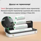 Принтер чеків UKRMARK A40PK А4, Bluetooth, USB, рожевий (900798) - изображение 7