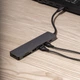 Type-C-Хаб Proove Iron Link 5 in 1 (2xType-C + 2xUSB3.0 + HDMI) Silver (577310012) - зображення 6