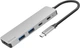 Type-C-Хаб Proove Iron Link 5 in 1 (2xType-C + 2xUSB3.0 + HDMI) Silver (577310012) - зображення 1