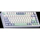 Клавиатура Aula F75 Gasket Greywood V3 switch Hot-Swap PBT Wireless/Bluetooth/USB White (6948391208640) - изображение 2