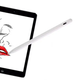Стілус Stylus Pencil 503M для малювання на планшетах та смартфонах Білий (KG-12004) - зображення 3