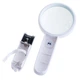 Лупа ручная с подсветкой Magnifier MG6B-5, 75 мм - 3х - изображение 3