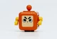 Антистрес Іграшка Fidget Robot Фіджет Куб для Зняття Стресу Помаранчевий (01148) - зображення 1