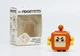 Антистрес Іграшка Fidget Robot Фіджет Куб для Зняття Стресу Помаранчевий (01148) - зображення 5