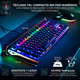 Игровая клавиатура Newskill Serike TKL / Механическая / Outemu Red Switch / RGB подсветка / UKR / Black - изображение 4