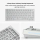 Основа для клавіатури Glorious GMMK Pro Barebones White (GLO-GMMK-P75-RGB-W) - зображення 2