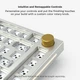 Основа для клавіатури Glorious GMMK Pro Barebones White (GLO-GMMK-P75-RGB-W) - зображення 5