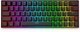 Ігрова клавіатура EPOMAKER SKYLOONG SK64 / Механічна / Gateron Optical Blue / RGB підсвітка / UKR / Black Б/В - зображення 1