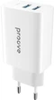 Мережевий зарядний Proove Rapid 30W (2 USB + Type-C) White (483950003) - зображення 1