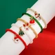 Набір новорічних браслетів з підвіскою дзвіночки "Festive Christmas" Honey Fashion Accessories різнокольоровий (120270) - изображение 3