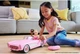Машинка Хот Вилс Кабриолет для Кукол Барби на пульте 43 см Barbie RC Corvette Hot Wheels HPW40 - изображение 2