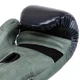 Перчатки боксерские PU Zelart BO-1192 (размер 10oz, черно-оливковый) - изображение 5