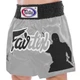 Шорти для тайського боксу та кікбоксингу FAIRTEX BS0638 (сатин, нейлон, р-р S, Сірий) (BS0638_Сірий_S) - изображение 1