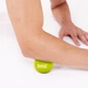 Масажний силіконовий м'яч PowerPlay PP-4354 Silicone Lacrosse Ball (6.3см.) Зелений - изображение 3
