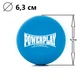 Массажный силиконовый мяч PowerPlay PP-4354 Silicone Lacrosse Ball (6.3см.) Синий (A-013250) - изображение 9