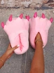 Капці-кігурумі Лапи Монстра Пазурі My Kigu Домашні Жіночі М'які Плюшеві Рожевий 35-38 (Ж304241) - зображення 1