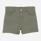 Подростковые джинсовые шорты H&M 060796785 158 см Хаки (6666000339256) - изображение 1