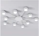 Люстра под сменную лампу LUMINARIA RAY SLIM 10xGX53 WHITE 220V IP20 - изображение 1