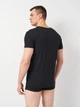 Набор футболок нательных мужских хлопковых GANT V-Neck T-Shirt 2-Pack 900002018-111 S 2 шт Белый/Черный (7325707122163) - изображение 5