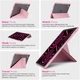 Чехол для планшета ArmorStandart Y-Type PEN для Apple iPad Air 10.9 M1 (2022)/Air 10.9 (2020) с креплением для стилуса Apple Pencil Pink (ARM77511) - изображение 3