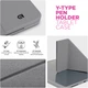 Чехол для планшета ArmorStandart Y-Type PEN для Apple iPad Air 11 2026/2025/2024 Gray (ARM77528) - изображение 8