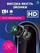 Розумний дверний дзвінок з камерою і домофоном, Wi-fi, від USB, бездротовий дзвінок, відеодзвінок на двері нічного бачення, чорний (1247664222) - зображення 2