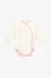 Бодi на запах Baby Life 3-06 62 см Рожевий - зображення 1