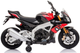 Motocykl elektryczny Leantoys Aprilia Tuono V4 Czerwony (5903802453119) - obraz 4