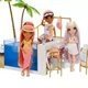 Ігровий набір для ляльок Rainbow High Color Change Pool & Beach Вечірка біля басейну (578475) - зображення 4