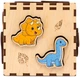 Кубик-сортер GoodPlay ДиноМир (CUB-4-010) - изображение 2