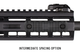 Планка пикатини Magpul Polymer 7 Slots M-Lok Systeme - Black - изображение 10