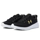 Сникеры Under Armour Essential Black/White/Metallic Gold, 45 (290 мм) (11671187) - изображение 1