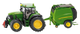 Model Siku Traktor John Deere z prasą 1:87 1665 (4006874016655) - obraz 2