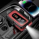 Автомобильное пусковое устройство (бустер) + повербанк Hoco QS3 10000mAh 1200A JumpStarter фонарик черный - изображение 6