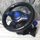 Игровой руль 3в1 с педалями и вибрацией PC\PS2\PS3 - R-25, чёрный (395118594) - изображение 3