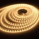 Светодиодная LED Strips лента 2835 5 м теплый белый цвет для украшения кухни, комнаты, гардеробной, витрин - изображение 2