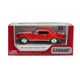 Детская металлическая ретро машинка Chevrolet Camaro Z/28 1967 игрушечная коллекционная масштабная железная авто модель игрушка для детей Шевроле Камаро открываются двери красная 12.5 см (KT5341W+R) - изображение 5