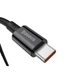 Кабель Baseus Superior Series Fast Charging Data Cable Type-C to Type-C 100W 1m Black (CATYS-B01) - изображение 4