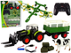 Traktor zdalnie sterowany LEAN Toys Remote Controlled Farm Machinery z akcesoriami 1:24 (5905323215429) - obraz 2