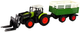 Traktor zdalnie sterowany LEAN Toys Remote Controlled Farm Machinery z akcesoriami 1:24 (5905323215429) - obraz 3