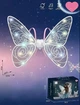Детские подвижные крылья Феи Wings of faerie 840 TOPA электрические карнавальные крылья на ремешках с подсветкой музыкой и эффектом порхания 65 см - изображение 6