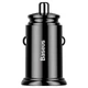 Автомобільний зарядний пристрій Baseus Circular Plastic A+A PPS (5A) (CCALL-YD01) Black - зображення 2